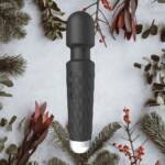 The Ritual Wand — Travel-Ready Sensual Wellness Massager Black