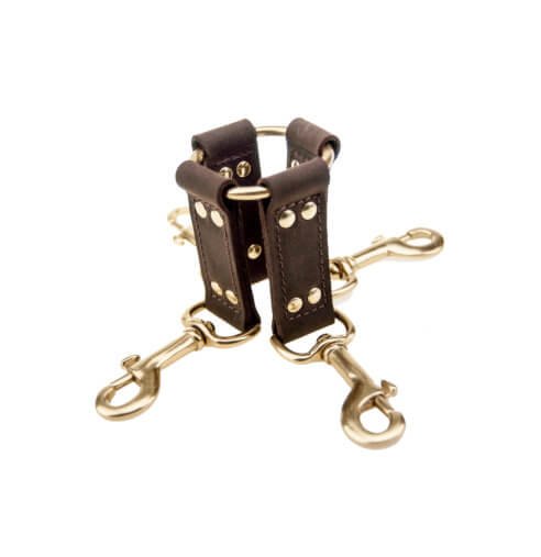 BOUND Nubuck Leather 4 Way Hog Tie - Image 3