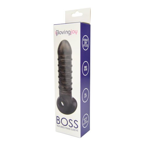 Loving Joy Boss Textured Penis Sleeve with Ball Loop - Image 10