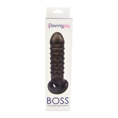Loving Joy Boss Textured Penis Sleeve with Ball Loop - Image 9