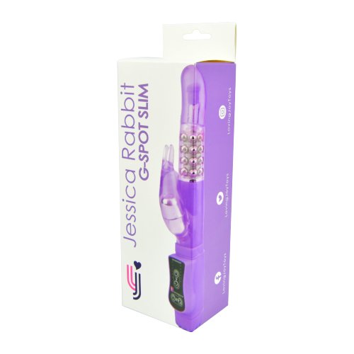 Jessica Rabbit G-Spot Slim Vibrator Purple - Image 7
