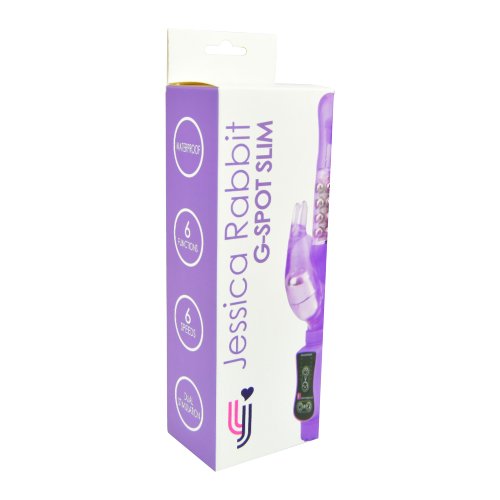 Jessica Rabbit G-Spot Slim Vibrator Purple - Image 8