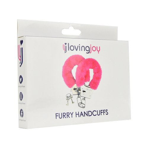 The Pink Velvet Play Ritual Cuffs by Loving Joy - Image 3