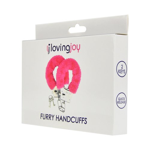 The Pink Velvet Play Ritual Cuffs by Loving Joy - Image 4